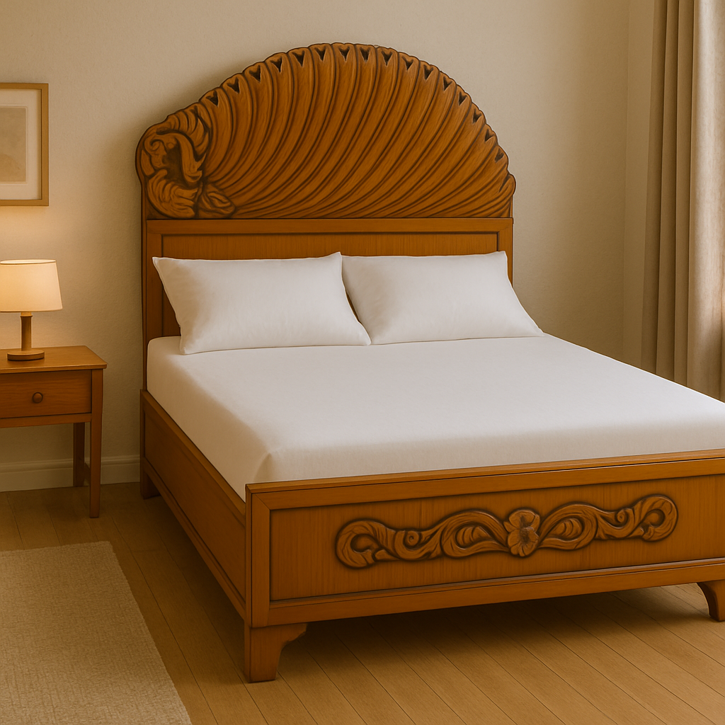 Teak Wooden Bed