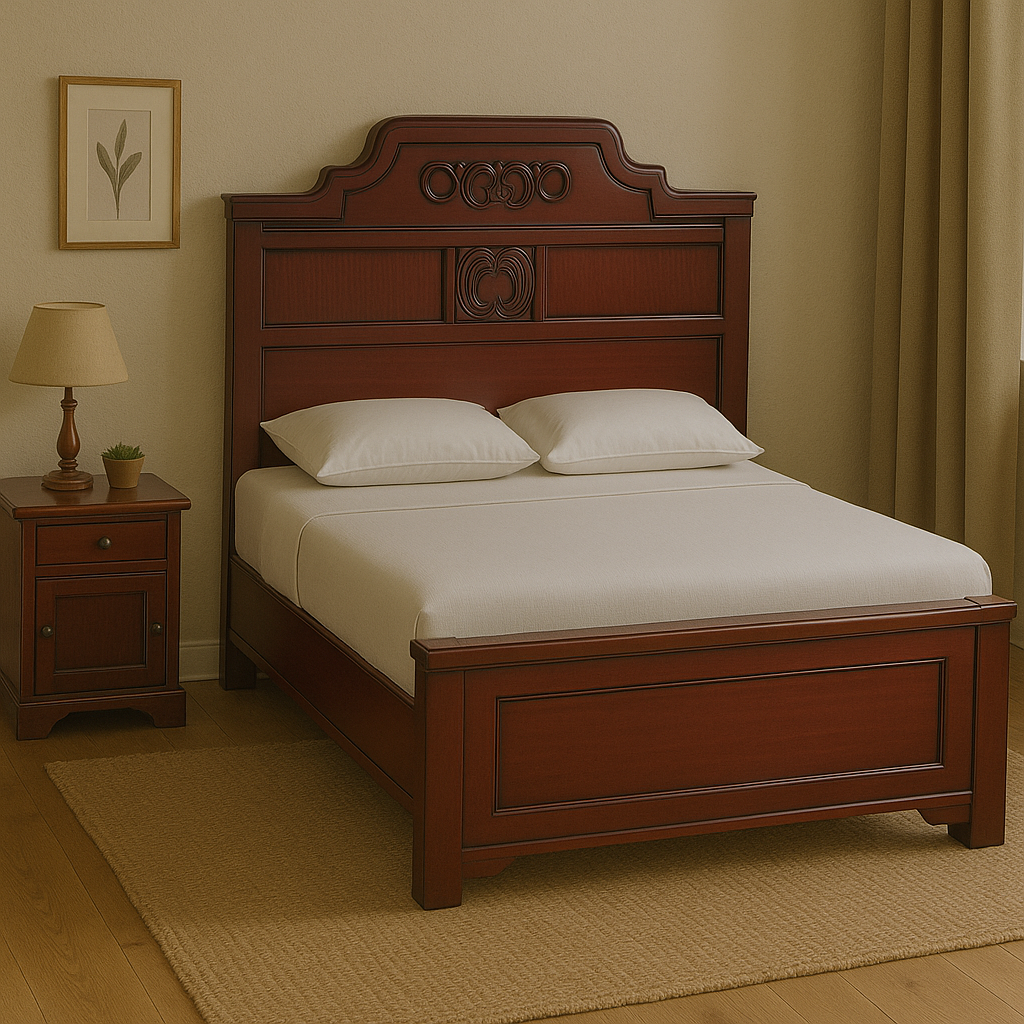 Teak Wooden Bed