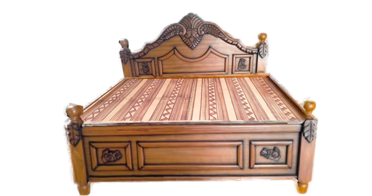 Teak Wooden Bed