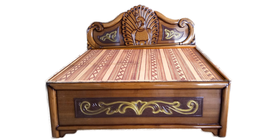 Wooden Teak Bed