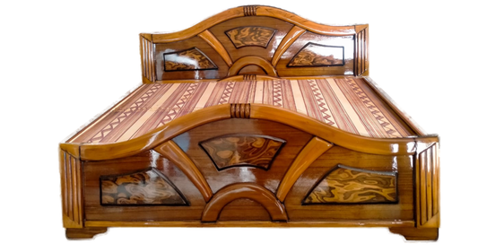 Teak Wooden Bed