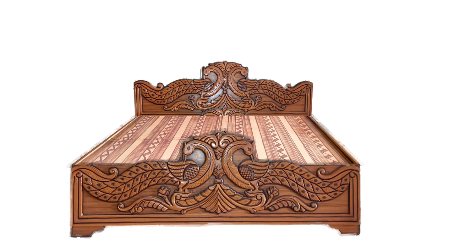 Teak Wooden Bed