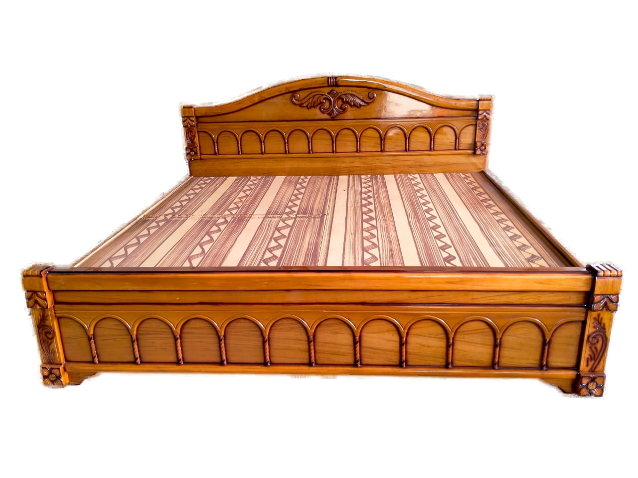 Teak Wooden Bed