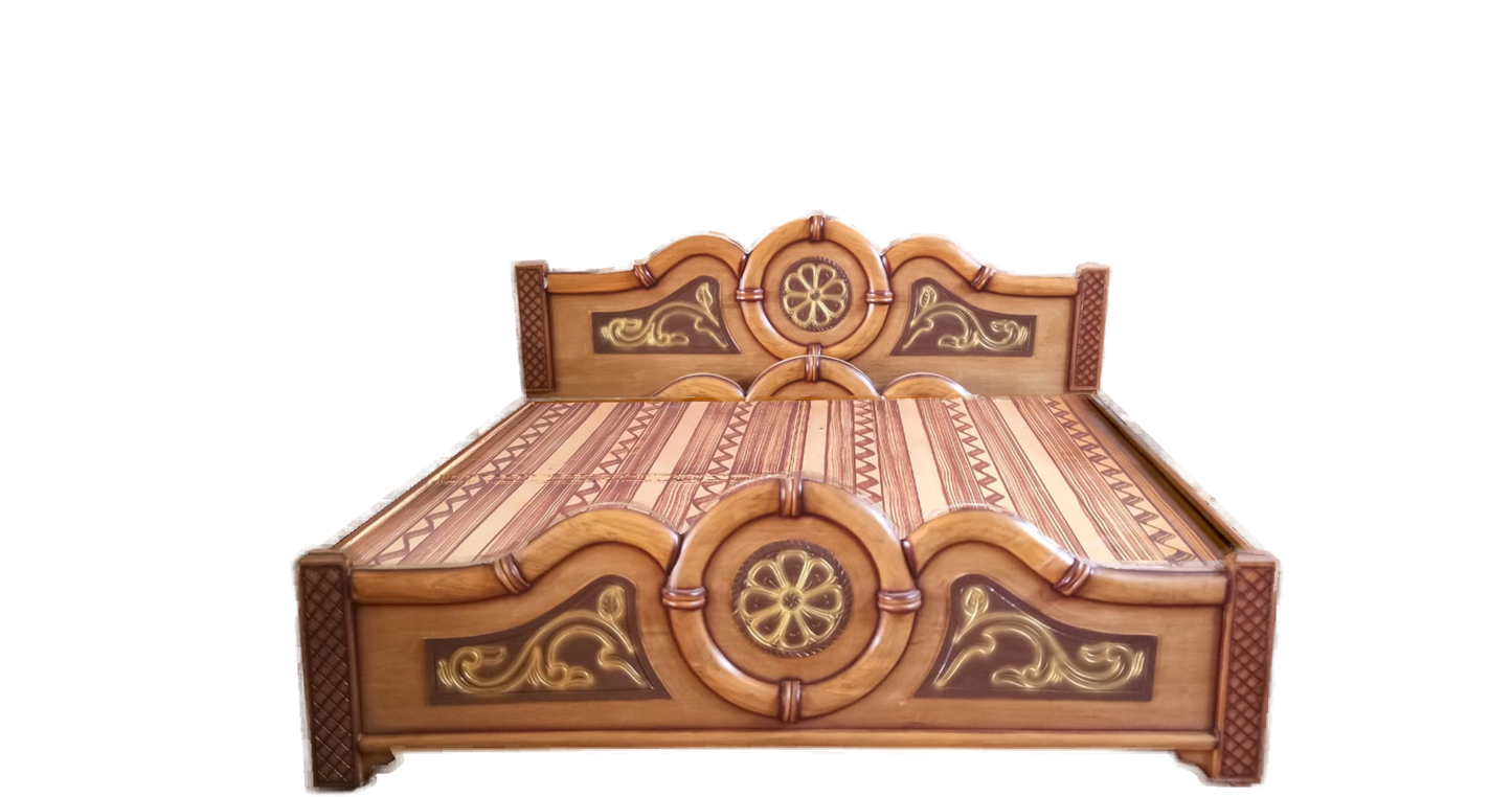 Teak Wooden Bed