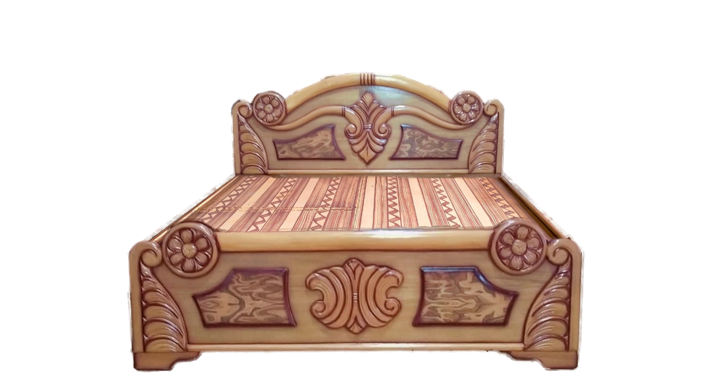 Teak Wooden Bed