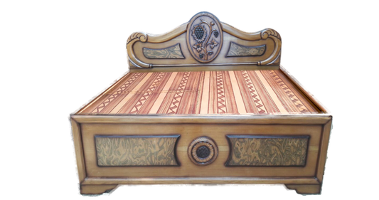 Teak Wooden Bed
