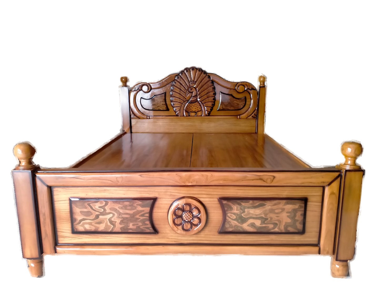 Teak Wooden Bed
