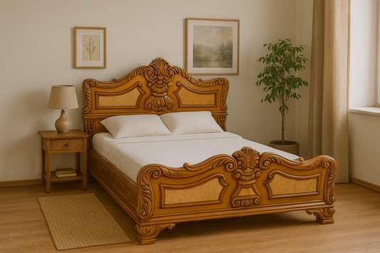 Teak Wooden Bed
