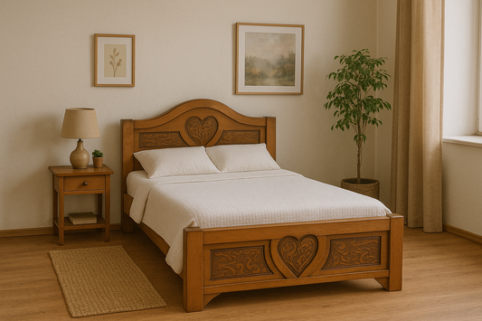 Teak Wooden Bed