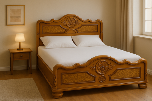 Teak Wooden Bed