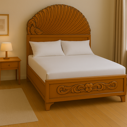 Teak Wooden Bed