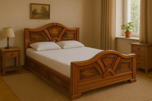 Teak Wooden Bed